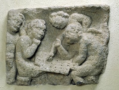 Putti Playing Latronculi by Gallo Roman